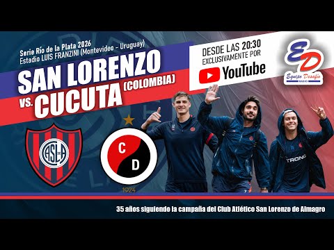 ⚽️ SAN LORENZO vs DEPORTIVO CUCUTA | Reacciones en VIVO | #EquipoDesafio 🔴 🔵 #sanlorenzo