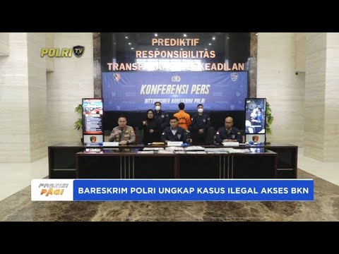 BARESKRIM POLRI UNGKAP KASUS ILEGAL AKSES DATA BKN