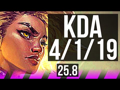 RELL & Ekko vs NAMI & Mel (SUP) | 4/1/19 | EUW Challenger | 25.8