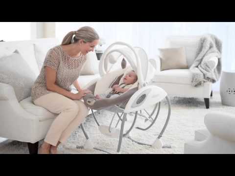 Укачивающий центр Graco Glider Elite Brompton (1Z49BMP)