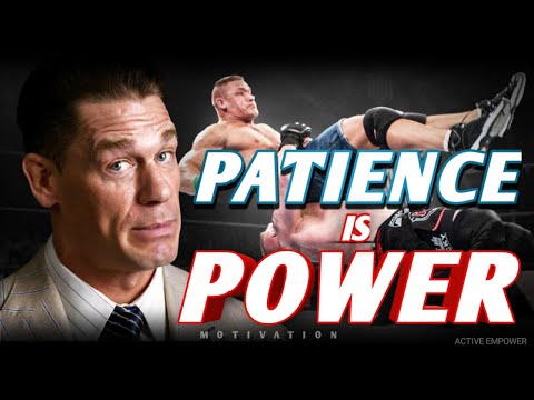 PATIENCE IS POWER. RECHARGE YOURSELF AND COMEBACK BETTER. - Motivational Speech