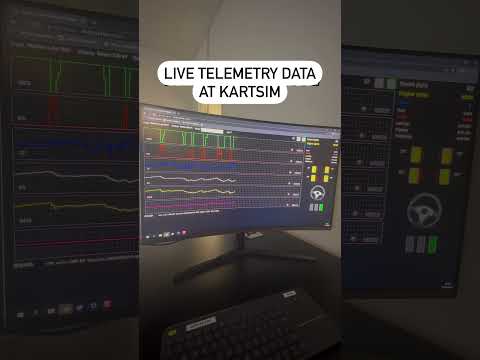 Live Telemetry Data at KartSim