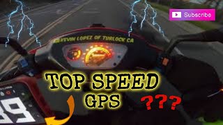 GPS max speed on my 49cc boom pyt revolution scooter