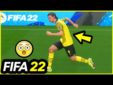 FIFA 22 - Amazing Erling Haaland Signature Run Style!