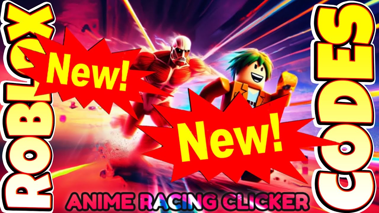 Roblox Anime Racing Clicker Codes (November 2023)
