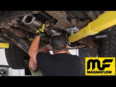 Magnaflow 50 State Legal CAT Converter Install on 5.3L GM Pickup