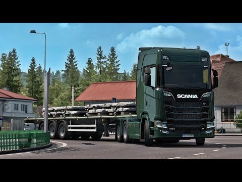 ETS2 1.37 - SCANIA S730 V8 - Trip: Târgu Mureș - Iași