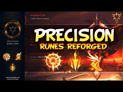 Precision Guide - NEW SEASON 8 RUNES | PRO TIPS & FOR BEGINNERS - League Of Legends Runes Reforged