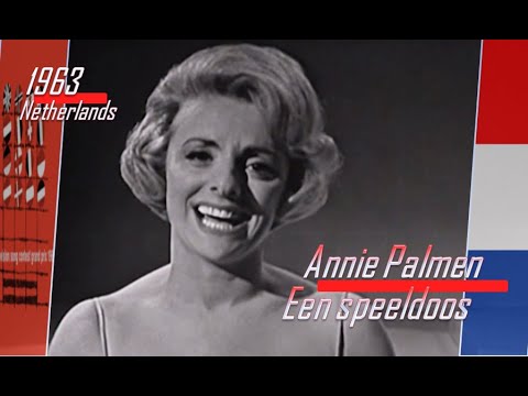 eurovision 1963 Netherlands 🇳🇱 Annie Palmen - Een speeldoos ᴴᴰ