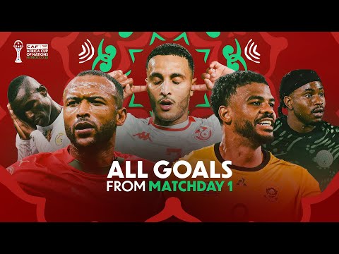 Every #TotalEnergiesAFCON2025 goal from Matchday 1 | جميع أهداف الجولة الأولى في كأس الأمم الإفريقية