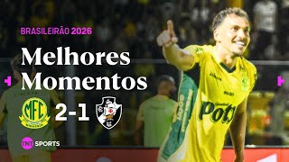 COUTINHO MARCA, MAS MIRASSOL VIRA O JOGO E SEGUE INVICTO EM CASA NA SÉRIE A! MIRASSOL 2X1 VASCO