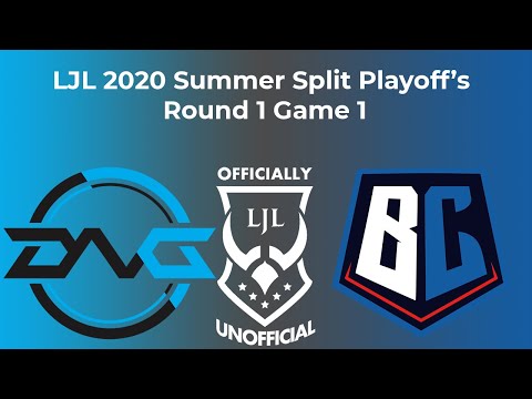 [EN] LJL 2020 Summer Split Playoffs Round 1 Game 1 - DetonatioN FocusMe Vs Burning Core