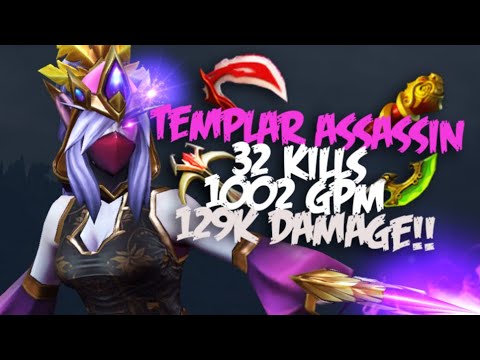 exthious - Templar Assassin 32 Kills Comeback | Dota 2 Immortal Rank 40 Gameplay