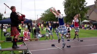 preview picture of video 'Sword Dance Highland Games Ceres Scotland June 25th'