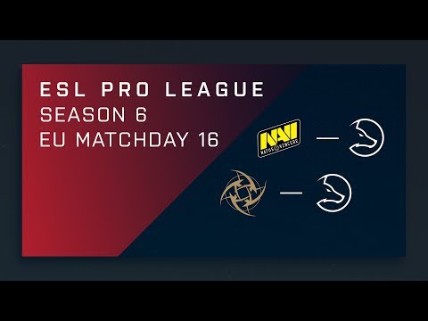 Full Broadcast: Na'Vi vs. LDLC | NiP vs. LDLC - EU Day 16 - ESL Pro League S6