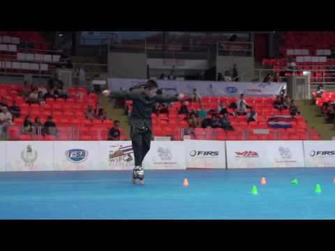 2016 WIFC Classic Slalom Junior Men 2nd Place Li WenZhuo 李文卓 (CHN)