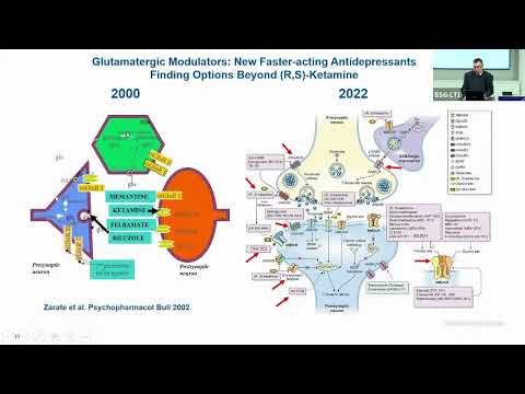 Carlos Zarate - Glutamatergic modulators for treatment-resistant depression and next generation...