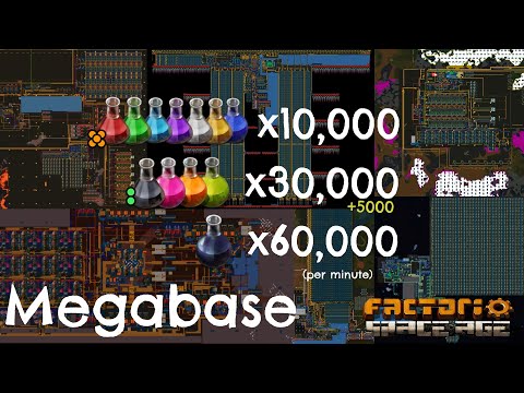 Factorio Space Age - Quality Science Megabase