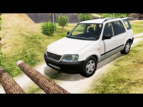 Cars vs Fallen Tree #11 | BeamNG.drive