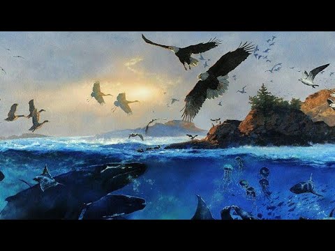 God Created Birds & Sea Creatures