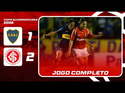 Boca Juniors 1x2 Internacional | Copa Sudamericana 2008 | Jogo Completo