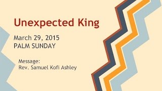 preview picture of video 'Unexpected King - March 29 2015, MPUMC 2nd service'