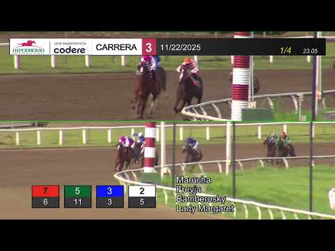 3RD RACE SATURDAY NOVEMBER 22, 2025 HPR