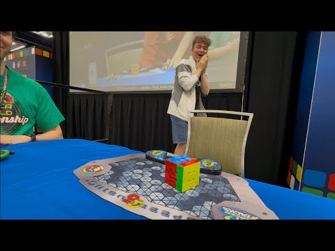 3.85 +2 Official 3x3 Solve (WCA World Championship 2025)