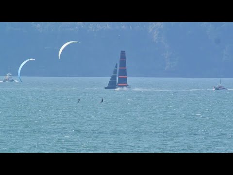 2021 America's Cup: Te Kāhu from Emirates Team New Zealand!