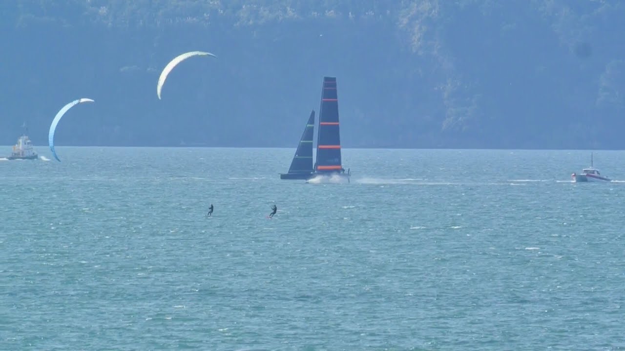 2021 America's Cup: Te Kāhu from Emirates Team New Zealand!