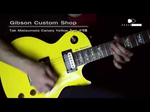 【Brusheight】Gibson Custom Shop Tak Matsumoto Canary Yellow １st #15　USED 【SOLD】