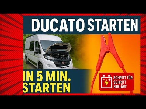 „Wohnmobil startet nicht? So überbrückst du deinen Fiat Ducato sicher in 5 Minuten!“