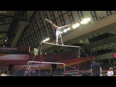 Ragan Smith - Uneven Bars - 2018 World Championships - Podium Training