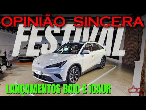 Tudo sobre BAIC e iCAUR: novas MARCAS CHINESAS de carros no BRASIL. Novidades, lançamentos, vale?