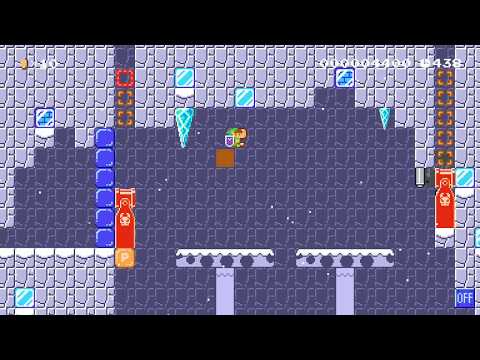 Link and the Ice Caves by CapsLock3 - Super Mario Maker 2 - No Commentary 1bz
