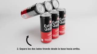 Estrella Galicia No Pack: Instrucciones anuncio