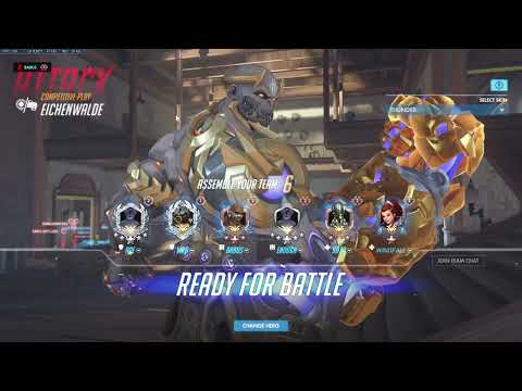 DANNEDD DOOMFIST GAMEPLAY OVERWATCH SEASON 33 TOP 500