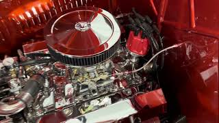 1932 Ford Three-Window Coupe Engine Compartment