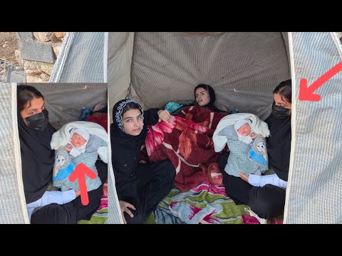 Giving birth in the shadow of cruelty: Mina with a broken heart 💔😭