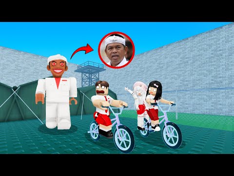 Yuta Mio and Baby Celine are chased by Kang Dedi for skipping school | ROBLOX