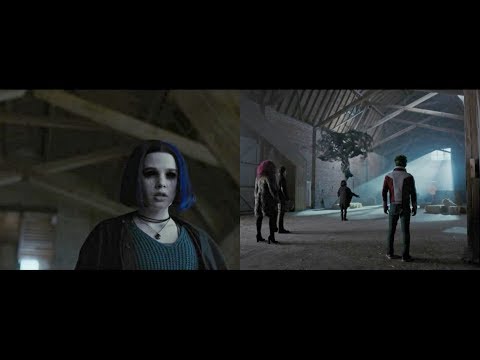 Raven muestra sus poderes | Entrenamiento - DC TITANS 1X05 - Sub. Español.