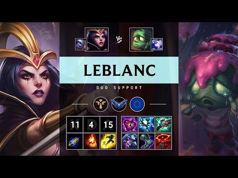 LeBlanc Support vs Amumu: Rampage - EUW Diamond Patch 14.24