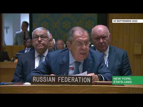 RUSSIE-UKRAINE: LE DISCOURS COMPLET DE SERGUEÏ LAVROV DEVANT LE CONSEIL DE SÉCURITÉ DE L'ONU