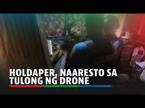 Holdaper, naaresto sa tulong ng drone ABS-CBN News
