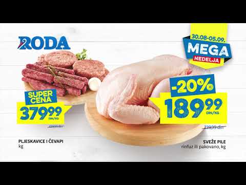 Roda | Mega nedelja 30.08 - 05.09.2019.