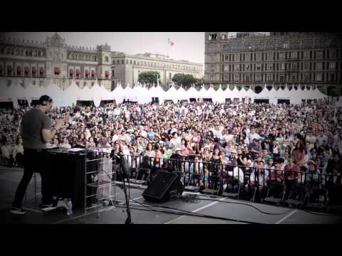 DJ Chris Bekker LIVE for German embassy + visitBerlin@Zocalo/Mexico City, May 2014