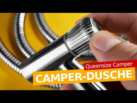🚐 Camper Dusche aus Edelstahl von Queensize Camper 🚿