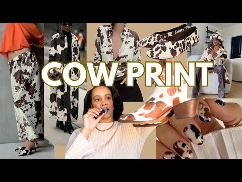 2025 Fashion Trend: The Ultimate Guide to Cow Print | Cow Print Outfit Ideas