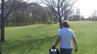 preview picture of video 'Middagje golf op Spaarnwoude (Baan B)'