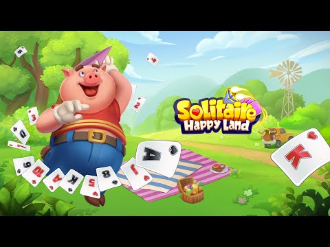 Solitaire TriPeaks Happy Land Video